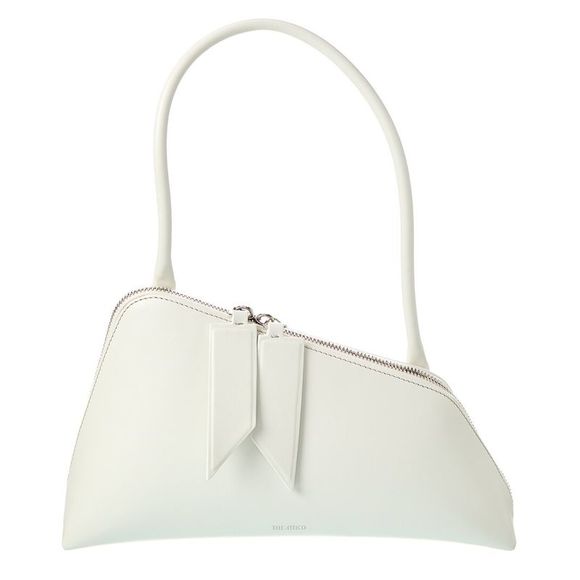 The Attico Handbags - The Attico Sunrise Leather Clutch
